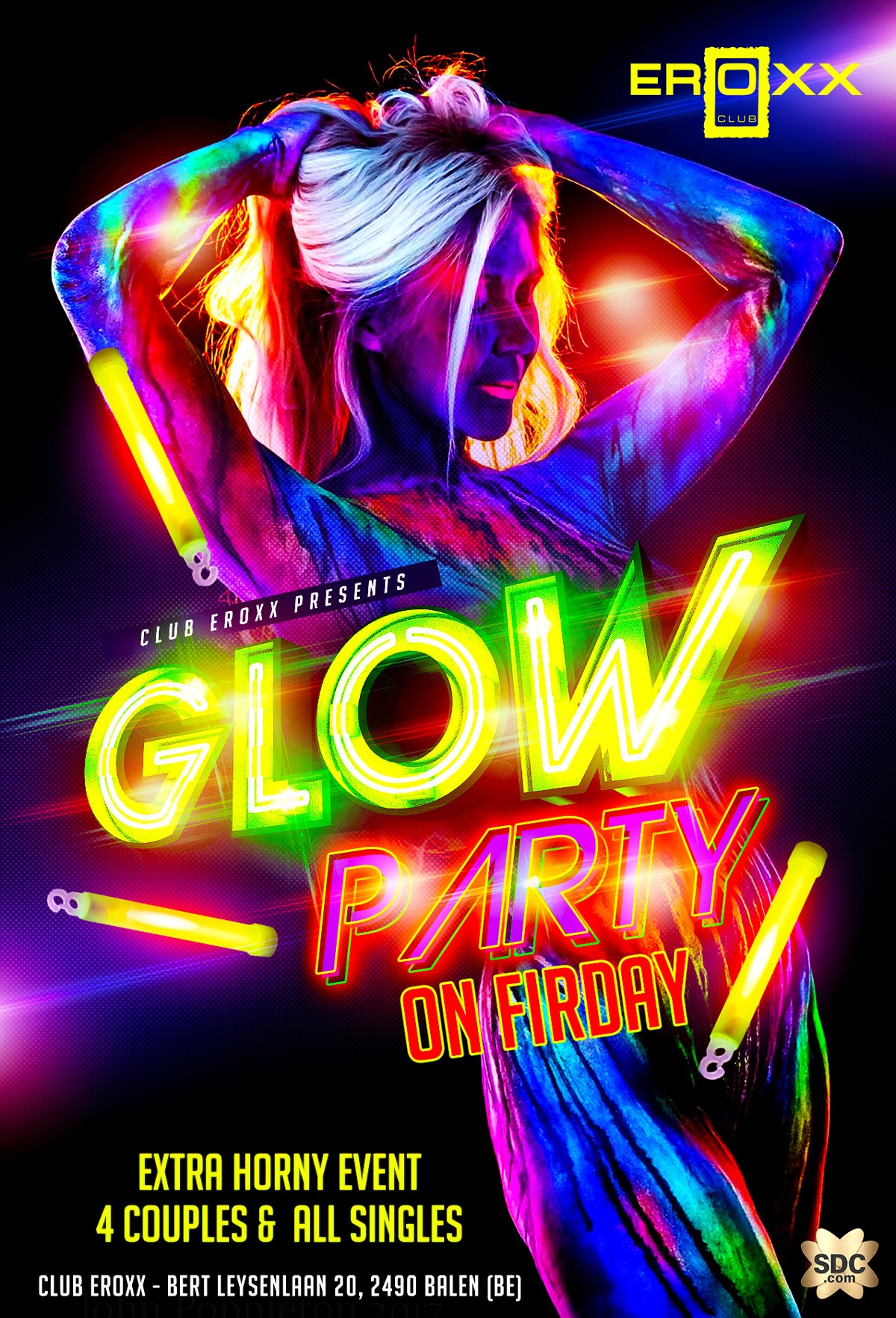 Image: Glow Party on Friday