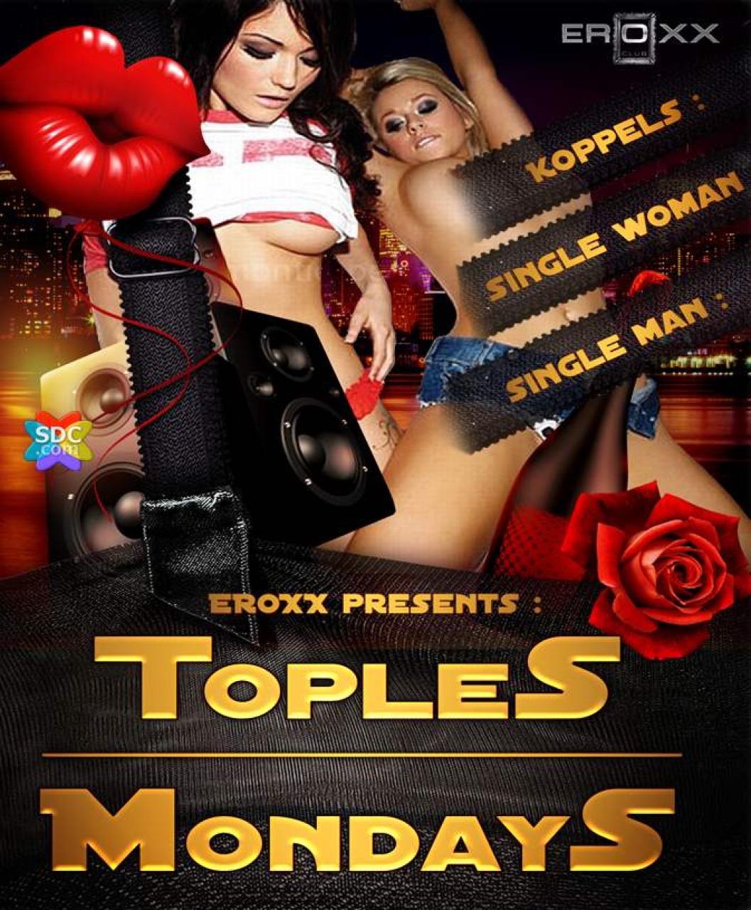 Image: Topless Monday Gangbang Actieve koppels GRATIS